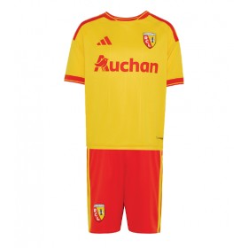 Dětské fotbalový komplet RC Lens Domácí košile 2026-27 Krátkým Rukávem